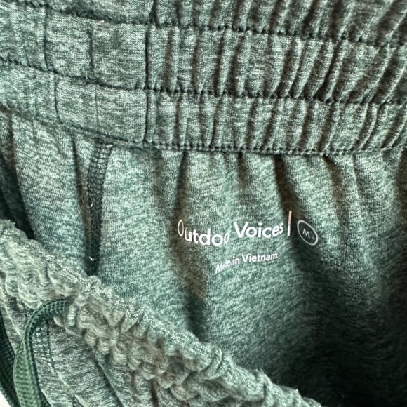 Outdoor Voices Cloudknit sweatpant in heather green medium - Picture 5 of 6
